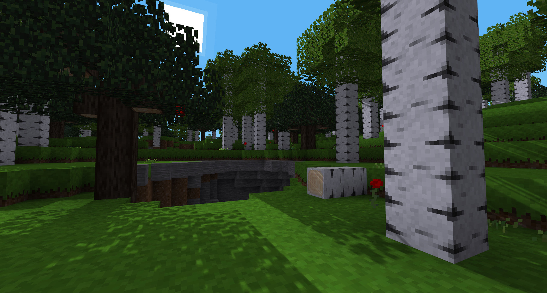 Minetest Game running in Luanti